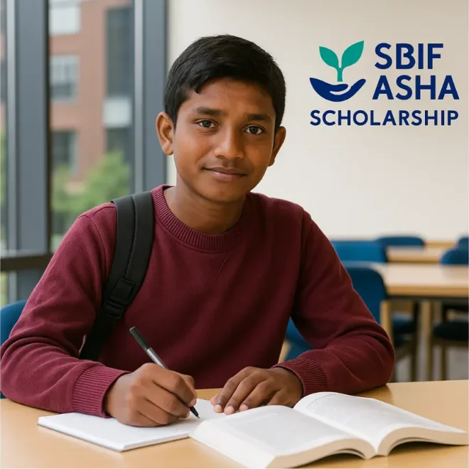 SBIF Asha Scholarship Program for Overseas Education 2025-26