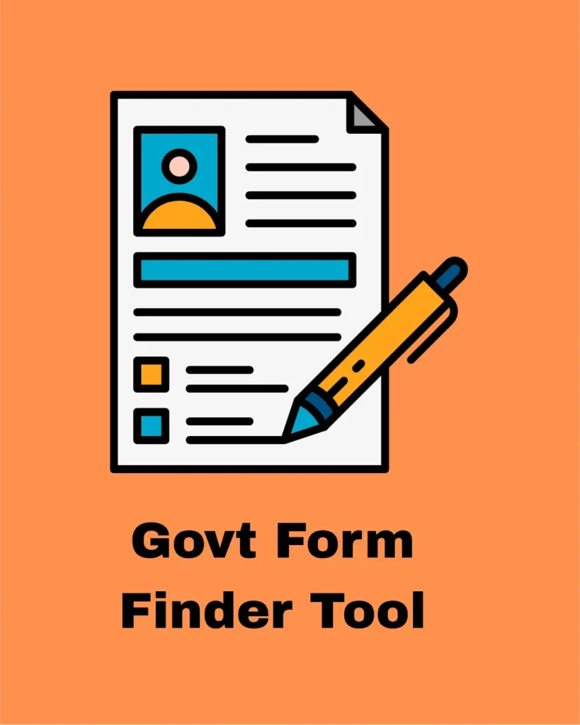 Govt Form Finder Tool